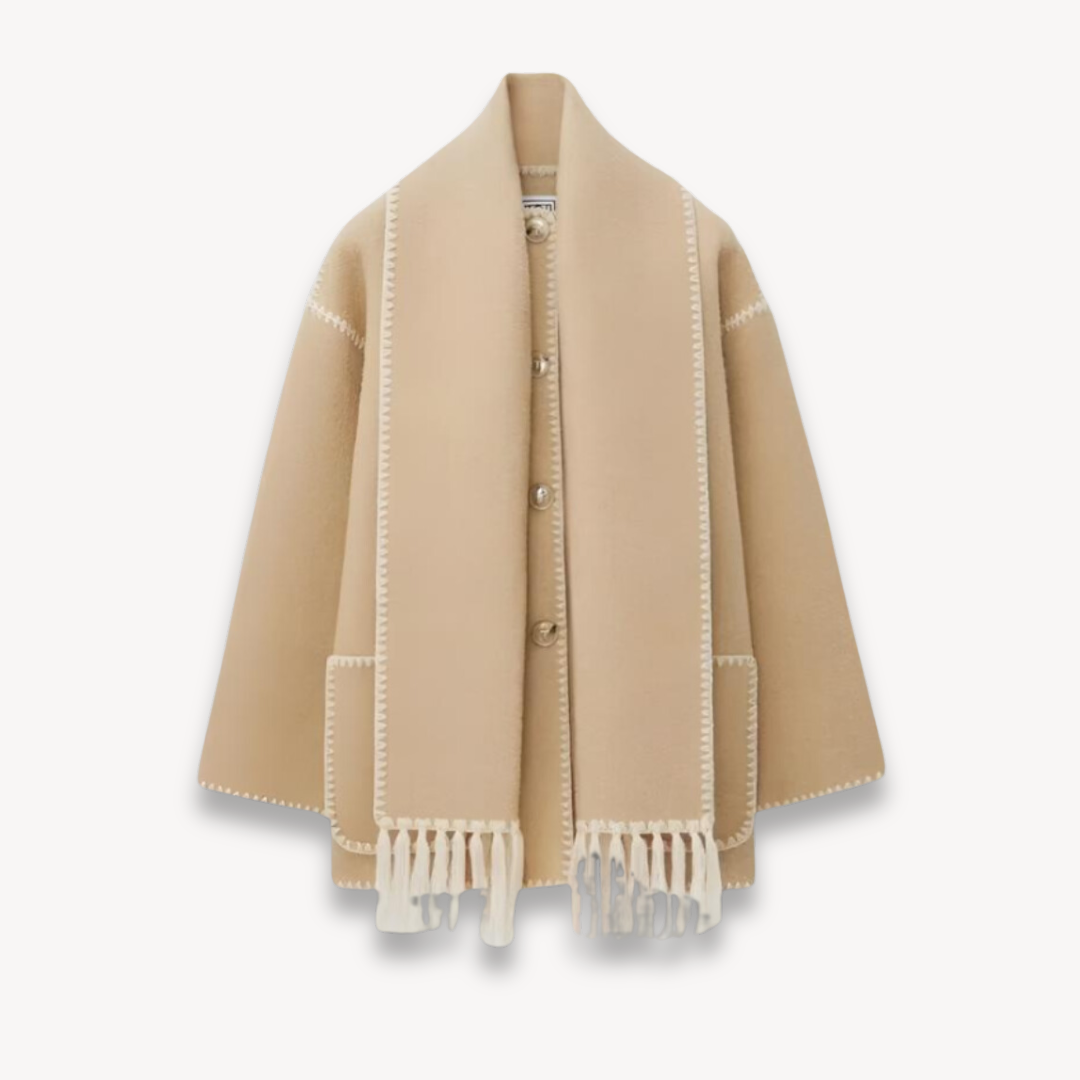 Drune | Winterjacke mit Schal für Frauen