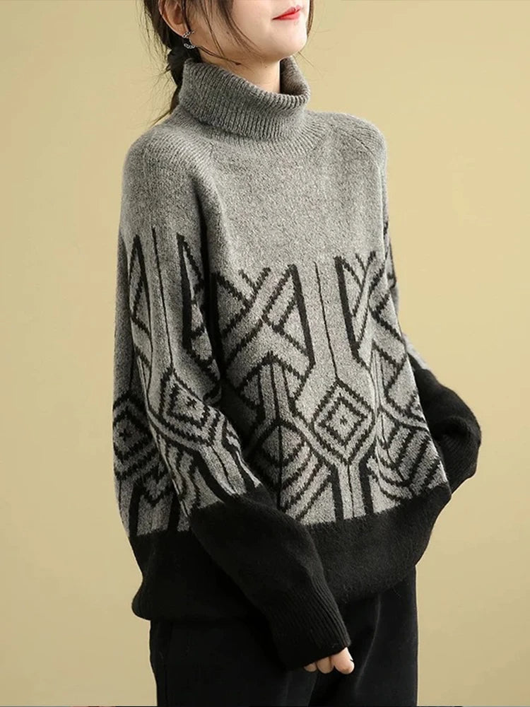 Drune | Strickpullover mit Rollkragen