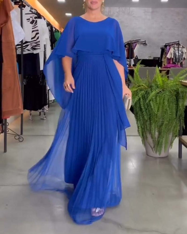 Drune | Elegantes Maxi-Kleid mit Rundem Ausschnitt