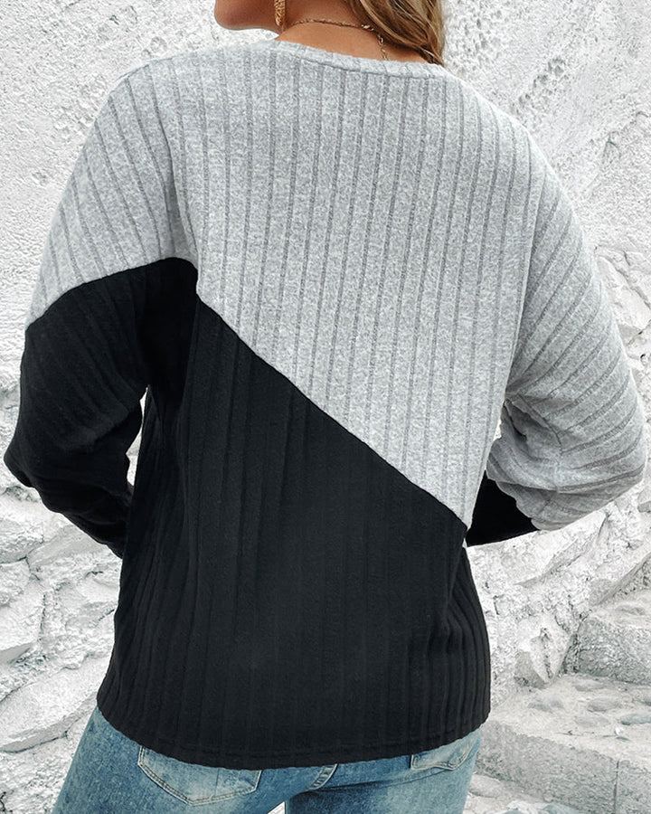 Drune | Baumwollpullover in Zwei Farben Für Damen - Perfekt für lässige Tage