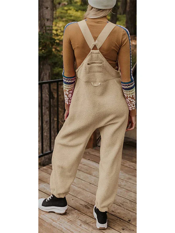Drune | Thermo-Overall aus Fleece mit Reißverschlusstaschen für Frauen