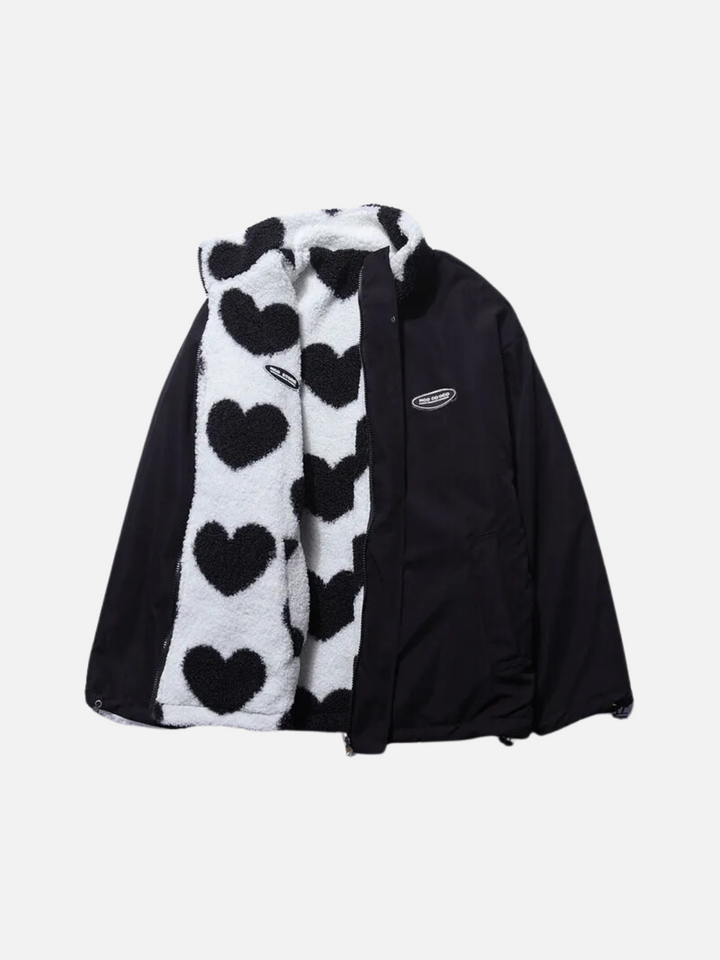 Drune | Fleece Gefütterte Reißverschlussjacke