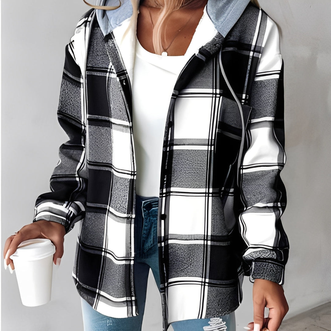 Drune | Bequeme, warme Damen-Hoodie-Jacke