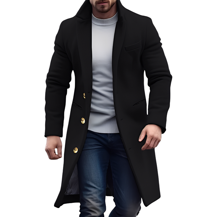 Drune | Eleganter Wolltrenchcoat für Männer