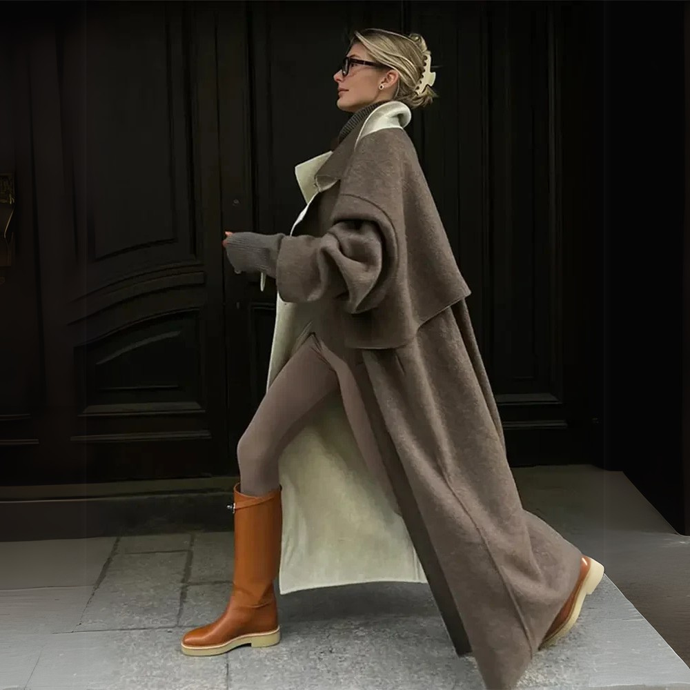 Drune | Eleganter Langer Wintermantel