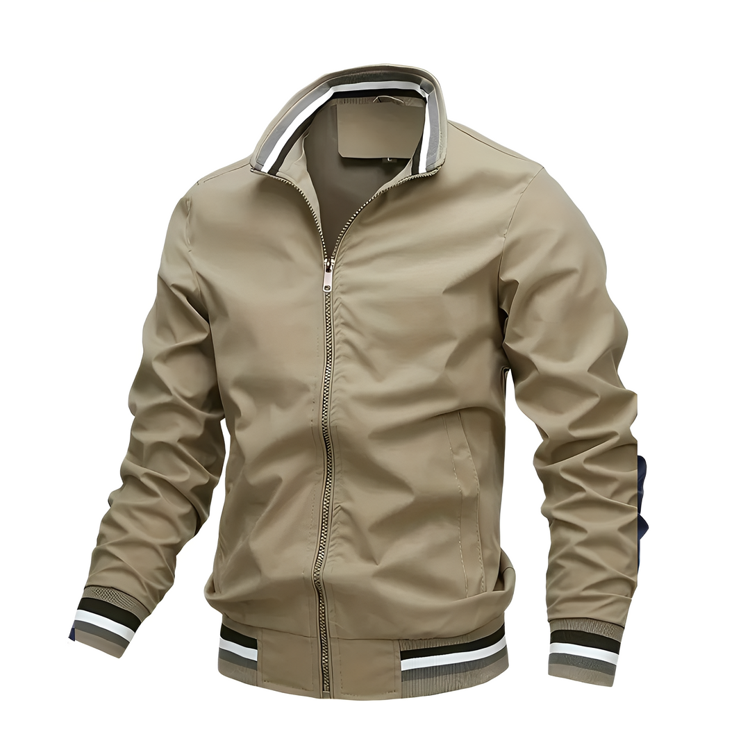 Drune | Casual Bomberjacke mit Streifen für Herren