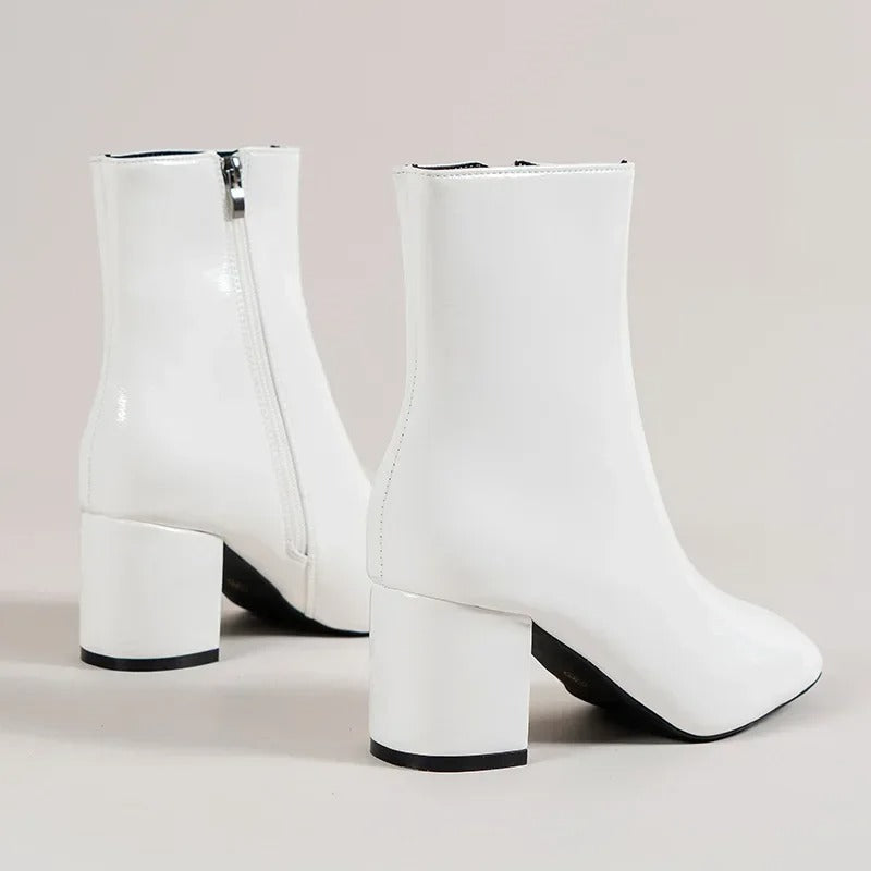 Drune | Bequeme Damen Stiefeletten mit Absatz