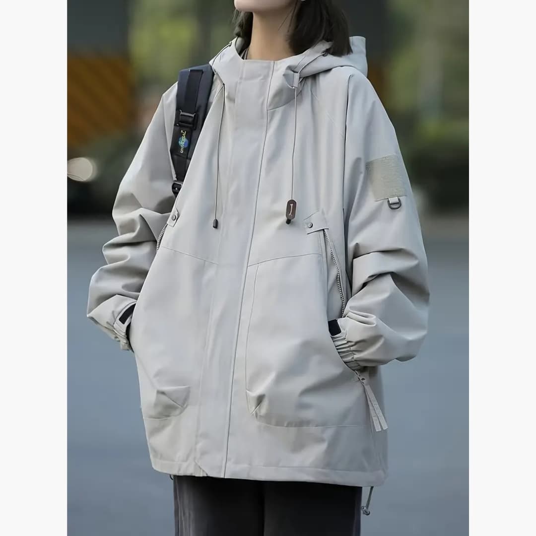 Drune | Wasserdichte Kapuzenjacke für Damen