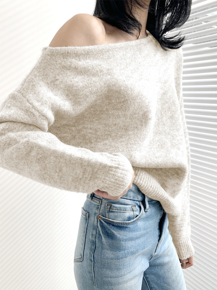 Drune | Pullover Asymmetrisch Für Damen Warm