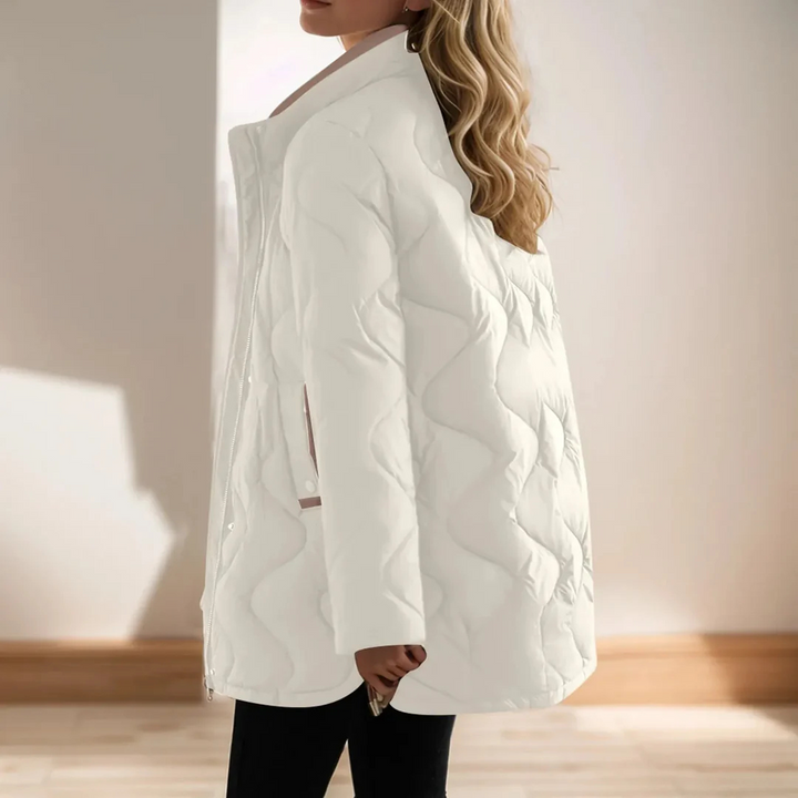 Drune | Damen Steppjacke mit Stehkragen Winter