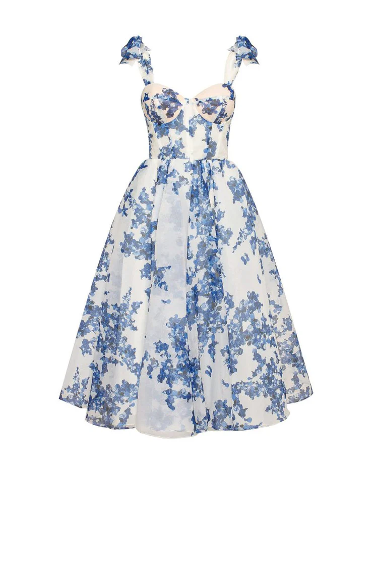 Drune | Charmante Blaue Kleid