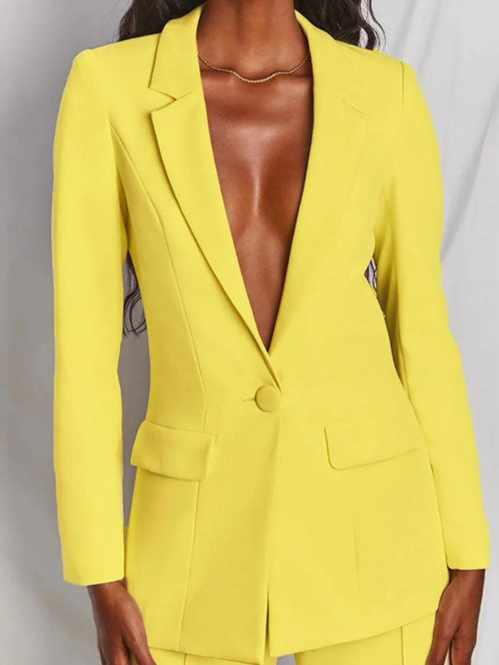 Drune | Blazer und Hose Set für Damen Business Kleidung