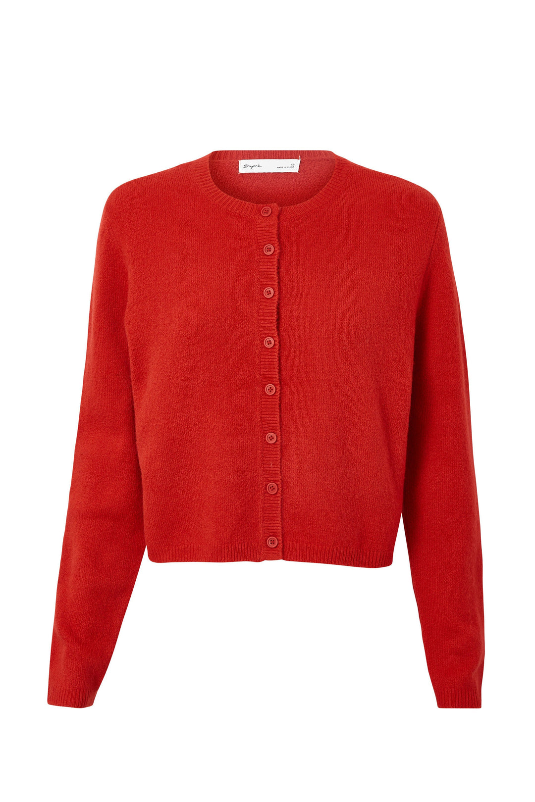 Drune | Bunter Unifarbener Damen-Cardigan