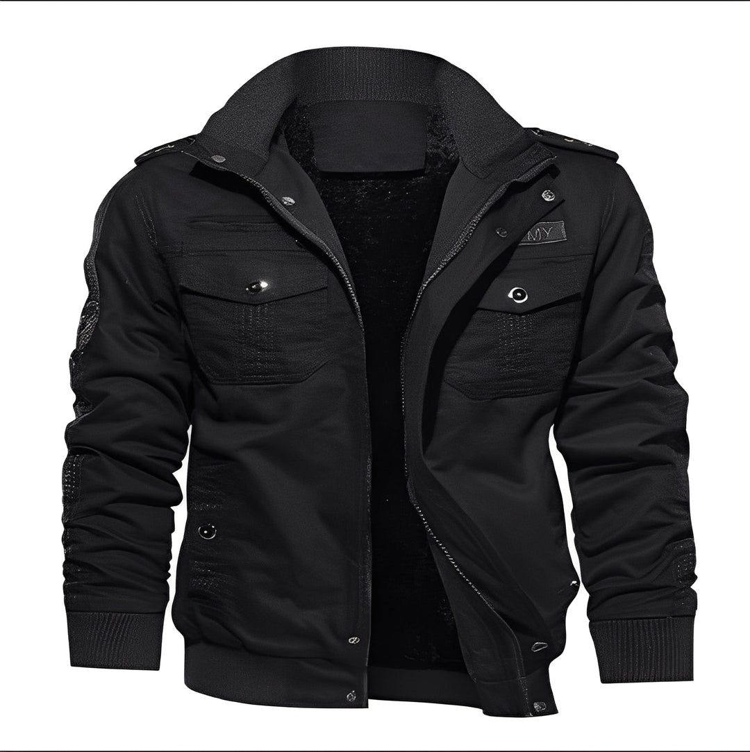 Drune | Stylische Fleecejacke mit Taschen für Männer
