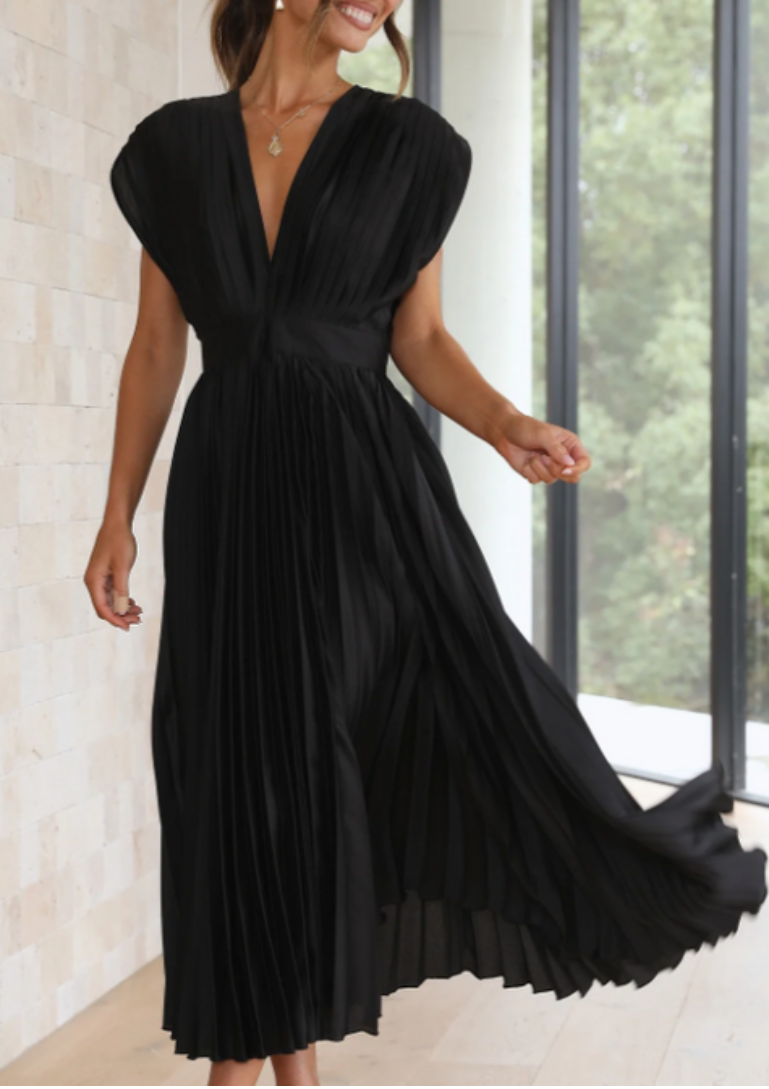 Drune | Elegantes Maxikleid Aus Leichtem Stoff