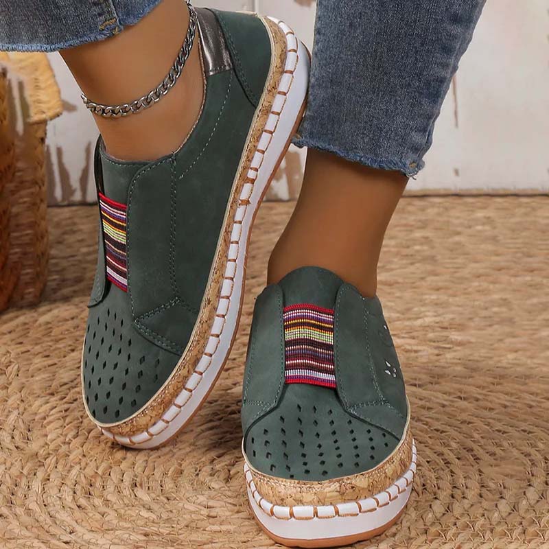 Drune | Lässige Katzenmuster Schuhe