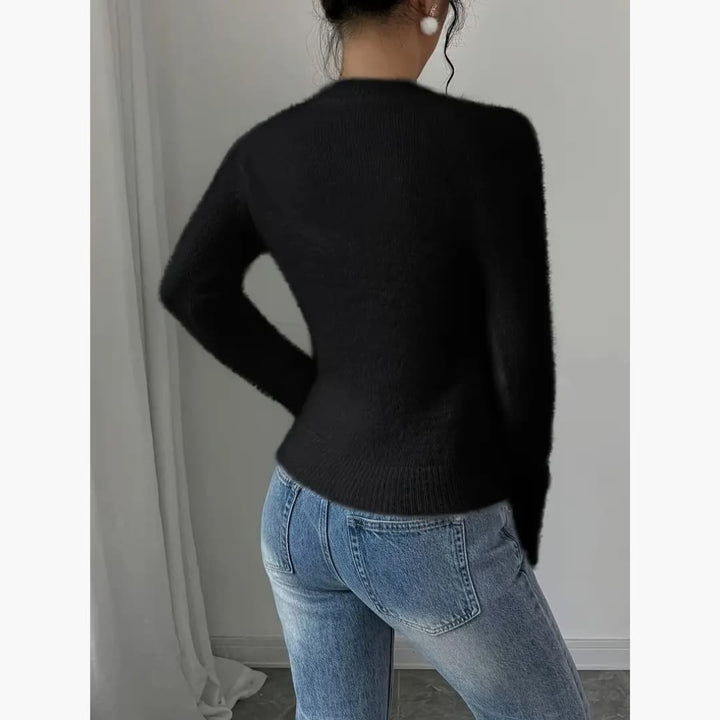 Drune | Pullover mit Rundhalsausschnitt aus gemütlichem Strick für Damen