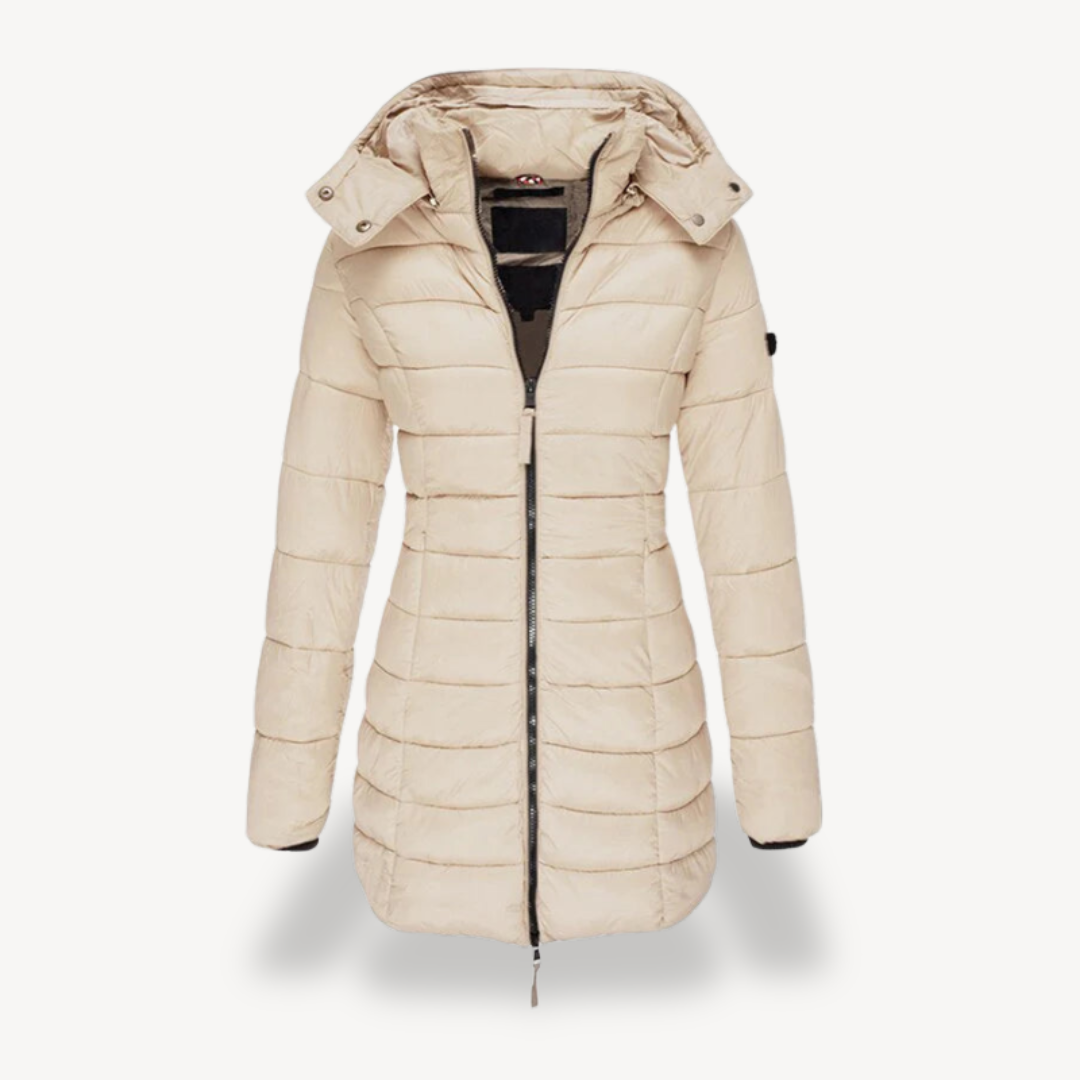 Drune | Damen Pufferjacke mit Kapuze