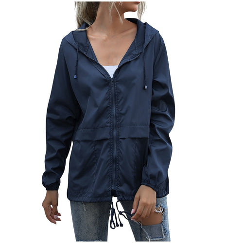 Drune | Wasserdichte Kapuzenjacke - Stilvoller Windbreaker