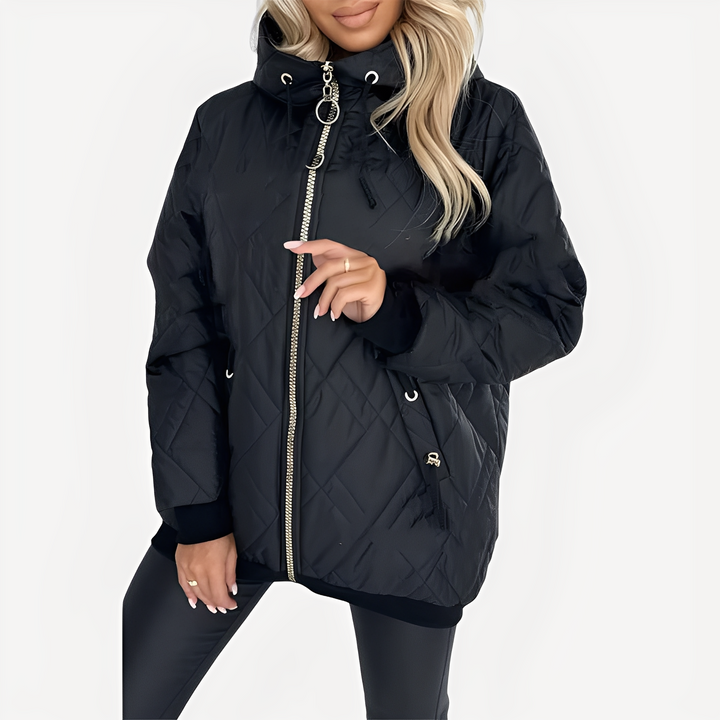 Drune | Komfortable und luftige Damen-Kapuzenjacke