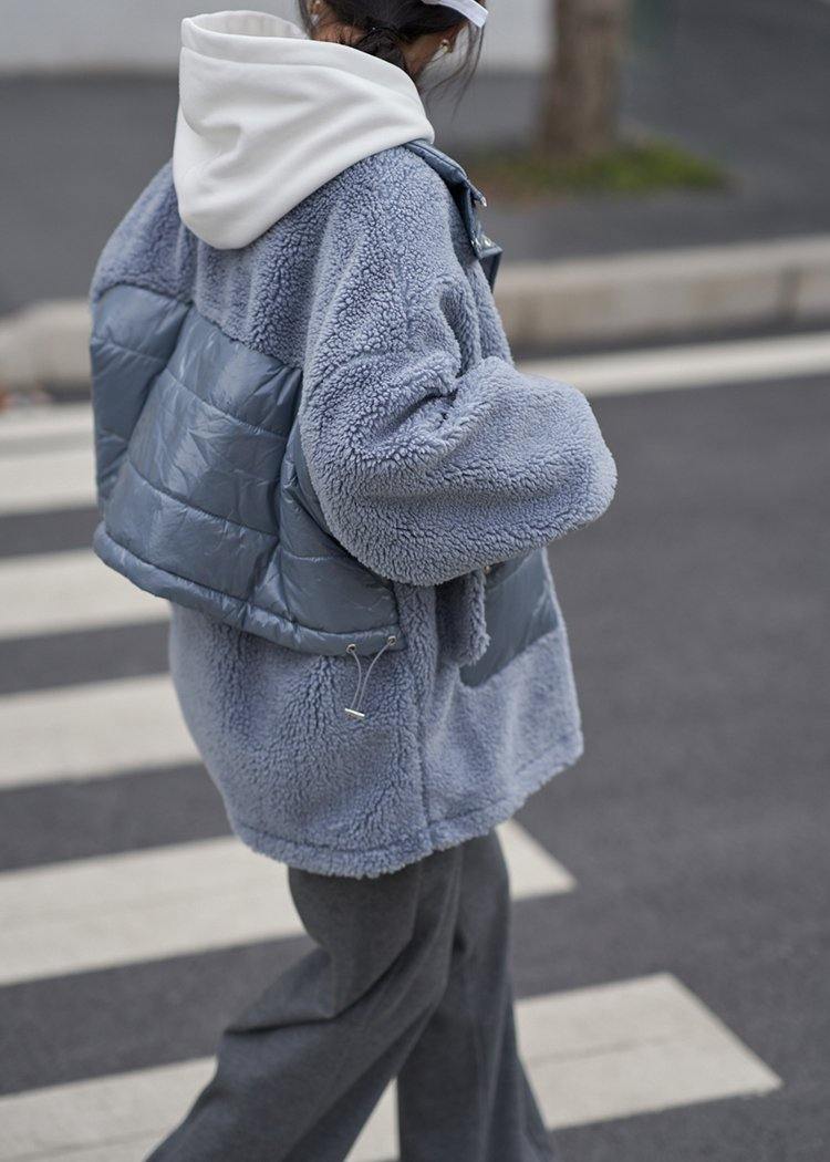 Drune | Sherpa Jacke - Plüschwärme - Hybrid-Puffer-Design - Winter-Essential