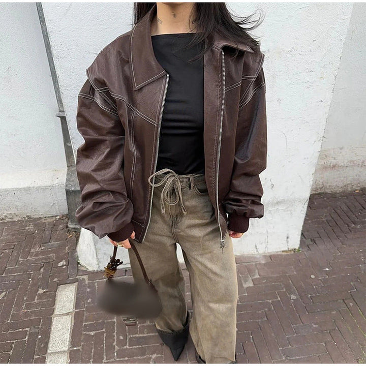 Drune | Oversized Bomberjacke für Frauen