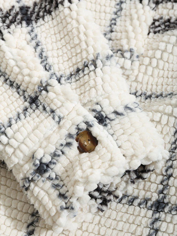 Drune | Lässige, Warme, Flauschige Fleecejacke für Herren