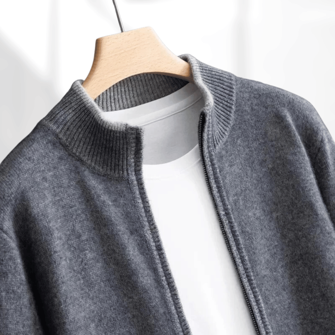 Drune | Kaschmir Zip Jacke