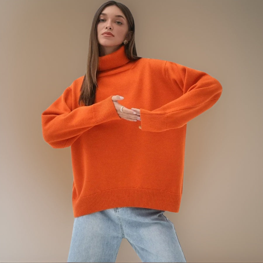 Drune | Rollkragenpullover für Damen Winter