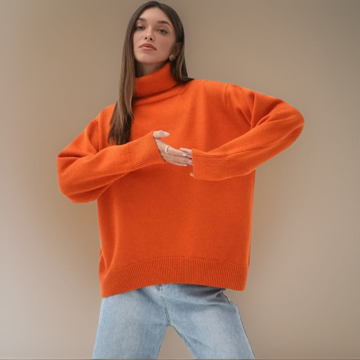 Drune | Rollkragenpullover für Damen Winter