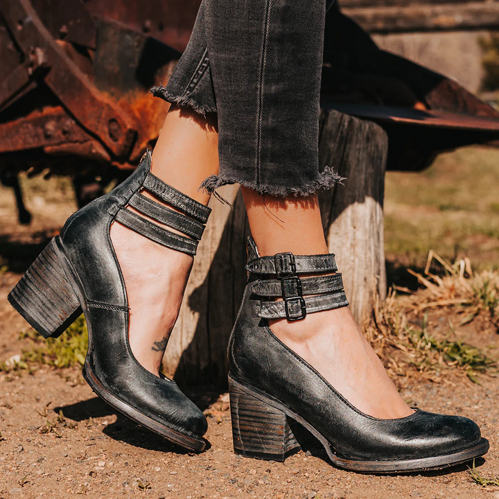 Drune | Leder Stiefeletten