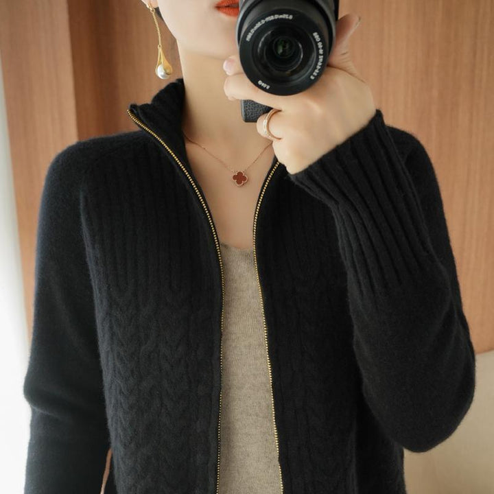 Drune | Kaschmir-Strickjacke