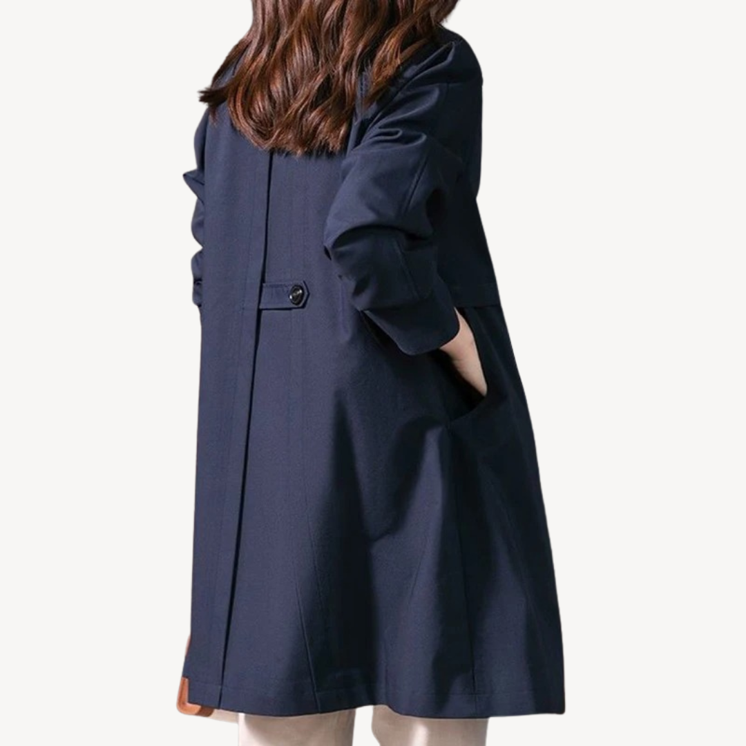 Drune | Damen Knopfmantel