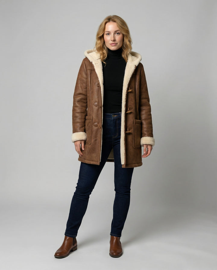 Dicke Kapuzenjacke Damen | Drune
