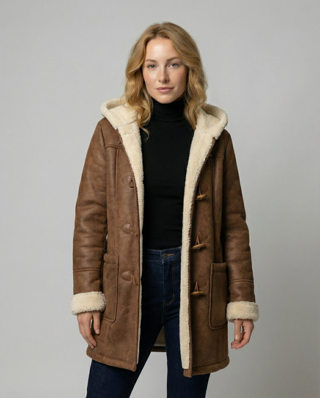 Dicke Kapuzenjacke Damen | Drune