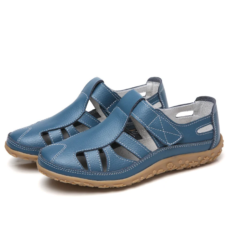 Drune | Orthopädische Retro Sandalen Rutschfest