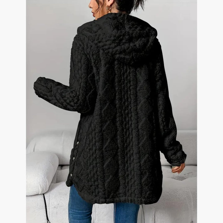 Drune | Gemütlicher Hoodie mit Teddy-Pullover für Damen