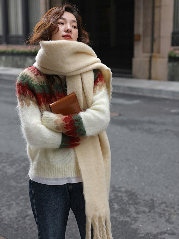 Drune | Winter Gestrickter Pullover