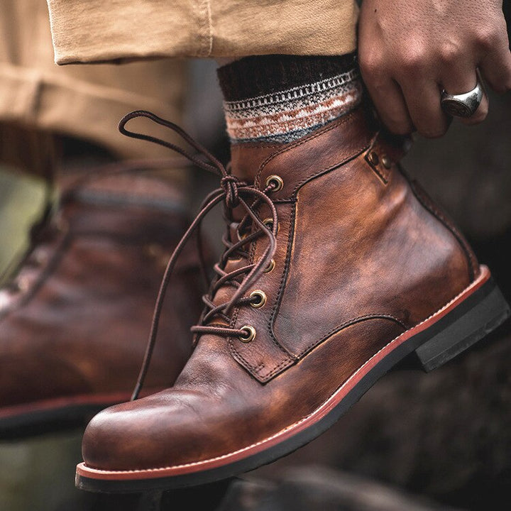 Drune | Bequeme Leder Herrenschuhe