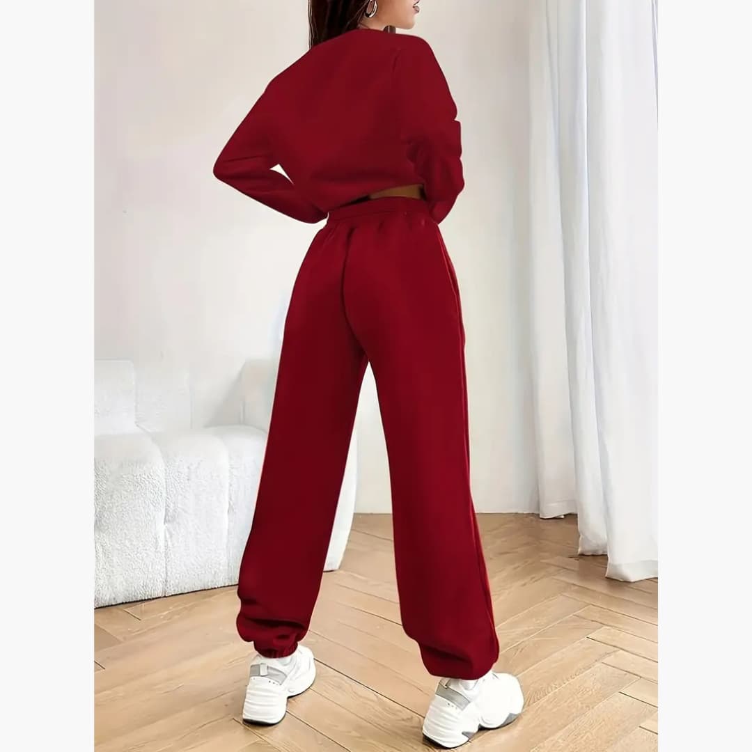 Drune | Gemütlicher geometrischer Teddy-Pullover für Frauen