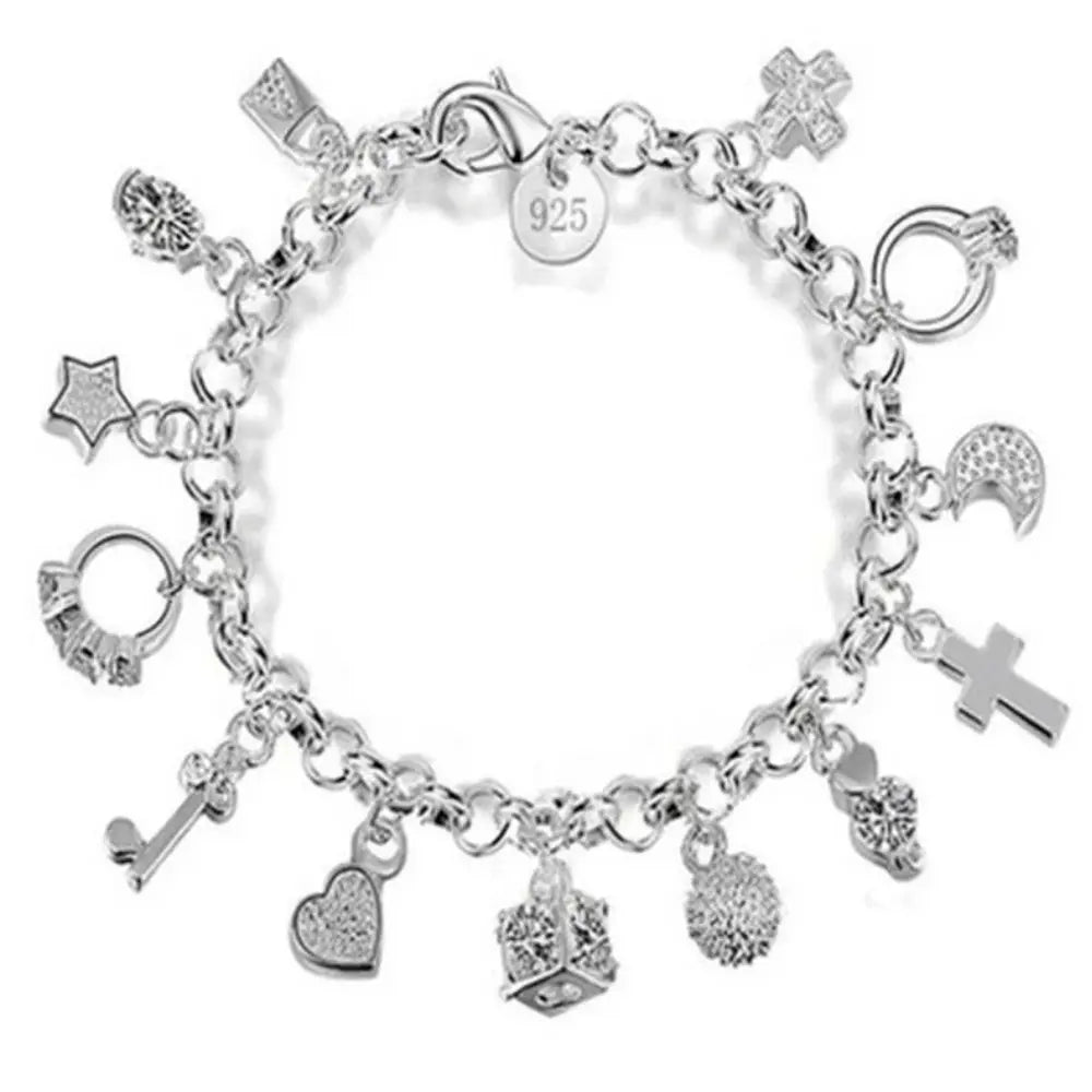 Drune | Sterling Charmarmband Silber Für Damen