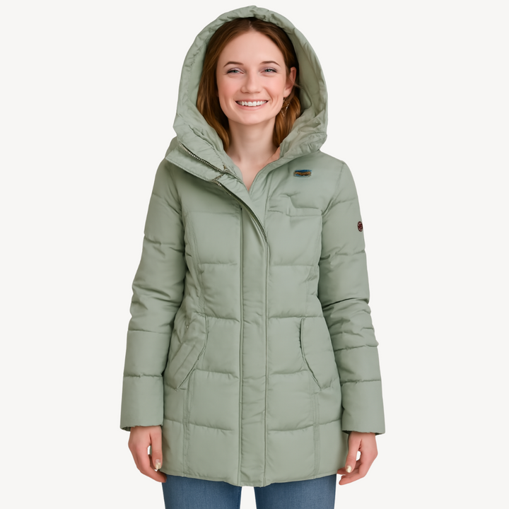 Drune | Fleece gefütterte Pufferjacke für Damen