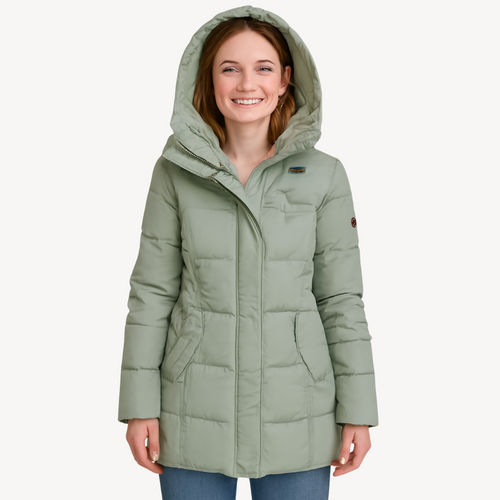 Drune | Fleece gefütterte Pufferjacke für Damen
