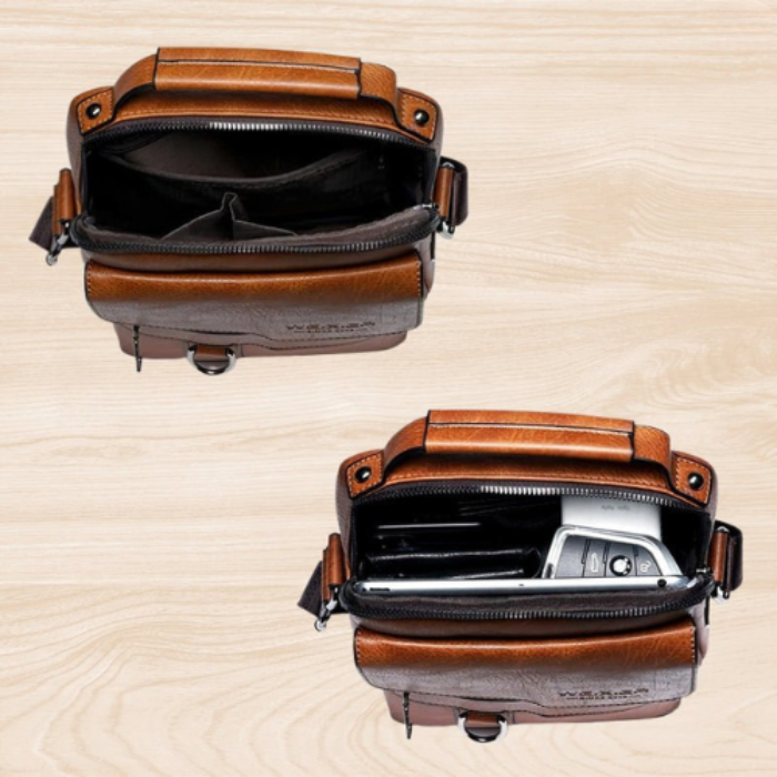 Drune | Luxus Leder Schultertasche Überlegener Komfort Elegantes Und Zeitloses Design