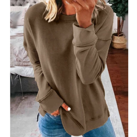 Drune | Lässiger Plus Size Pullover Für Frauen