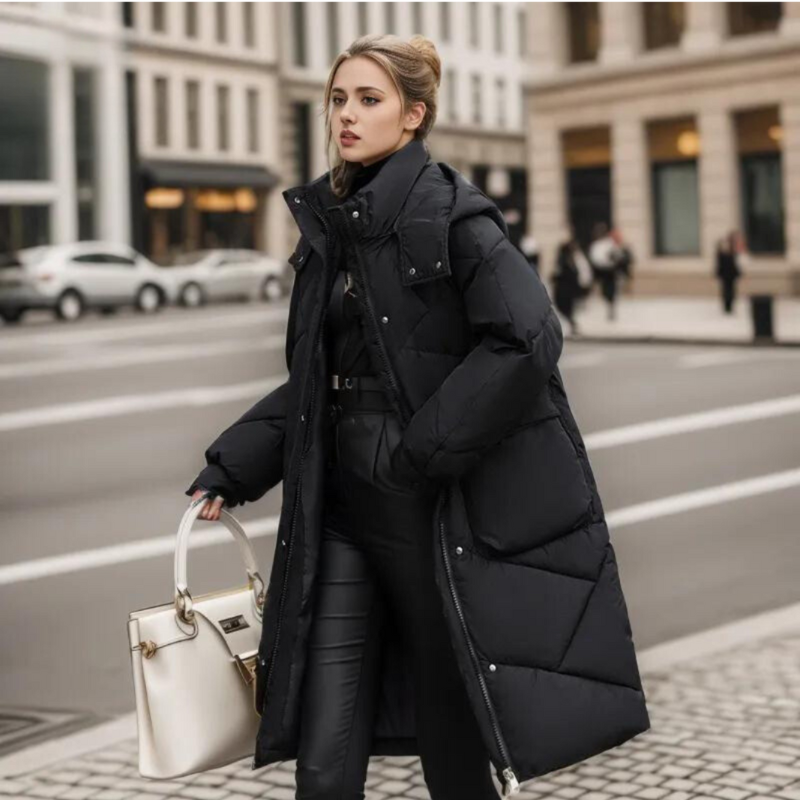 Drune | Lange Jacke Für Frauen Winter Warm