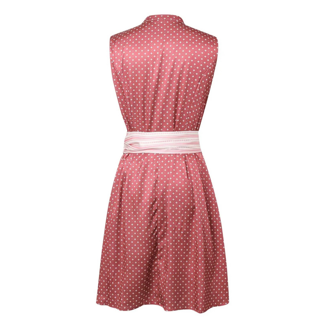 Drune | Damen Traditionelles Outfit mit Taillengürtel und Stickerei