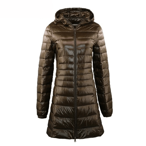Drune | Leichtgewicht Pufferjacke - Mit Kapuze & Wasserabweisend - Zusammenpackbares Design - Winter-Essential
