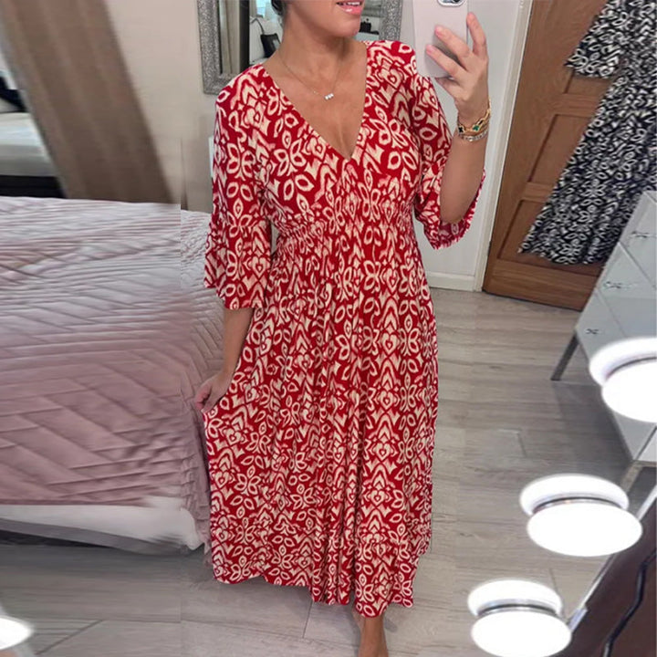 Drune | Modische Damenkleid mit Print