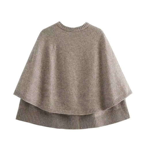 Drune | Elegantes Knopf-Cape